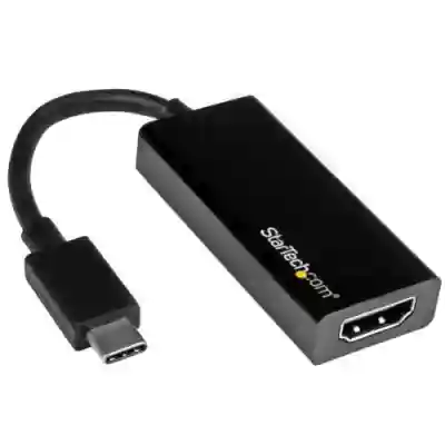 Adaptor Startech CDP2HD, USB-C - HDMI, Black