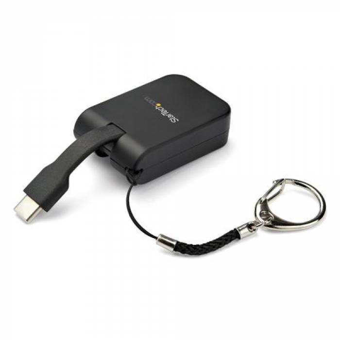 Adaptor Startech CDP2MDPFC, mini Displayport - USB-C, Black