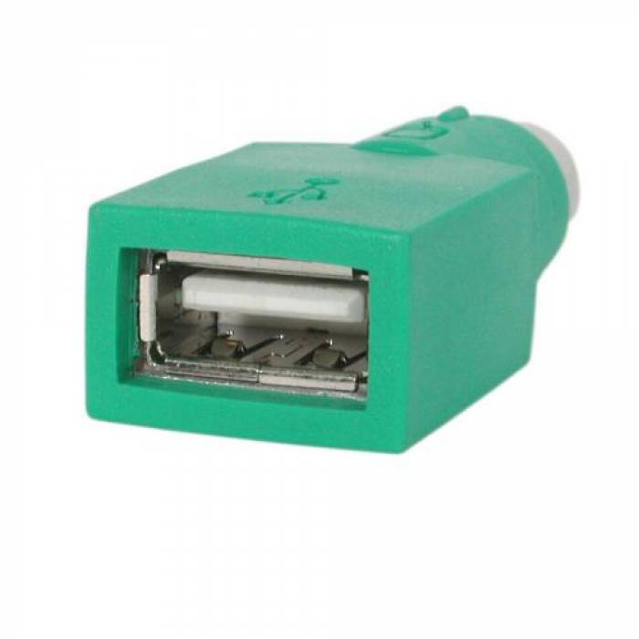 Adaptor Startech GC46FM, USB - PS/2, Green