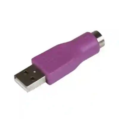 Adaptor Startech GC46MFKEY, PS/2 - USB-A, Purple