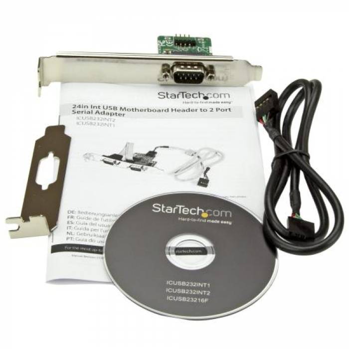 Adaptor Startech ICUSB232INT1, USB - Serial RS232