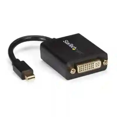 Adaptor Startech MDP2DVI, mini Displayport - DVI, Black