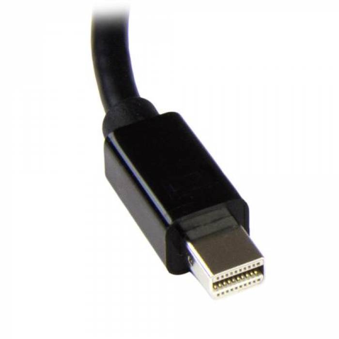 Adaptor Startech MDP2VGAA, mini Displayport - VGA, Black
