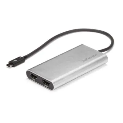 Adaptor Startech TB32HD24K60, HDMI - 2x HDMI, 0.28m, Gray