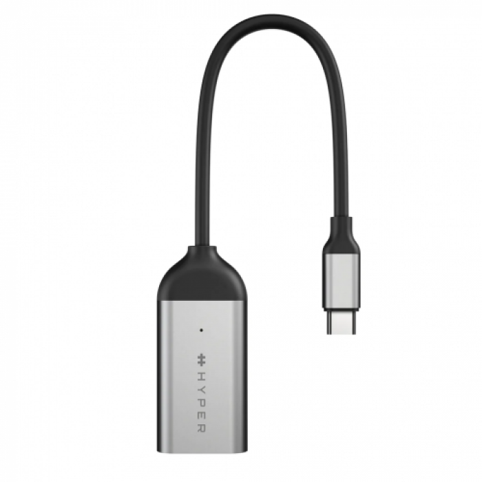 Adaptor Targus HD-H8K-GL, USB-C - HDMI, Silver-Black