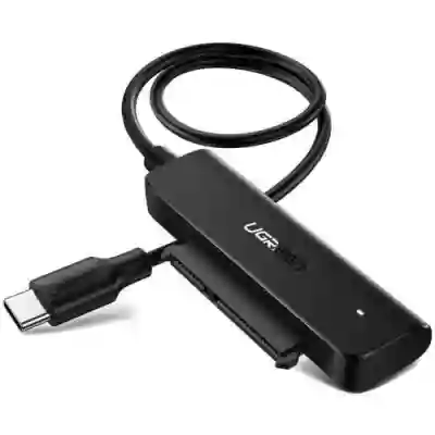 Adaptor Ugreen CM321, USB-C - SATA 2.5inch, 0.5m, Black