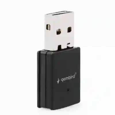 Adaptor Wireless Gembird Mini WNP-UA300-01, 300 Mbps, Black