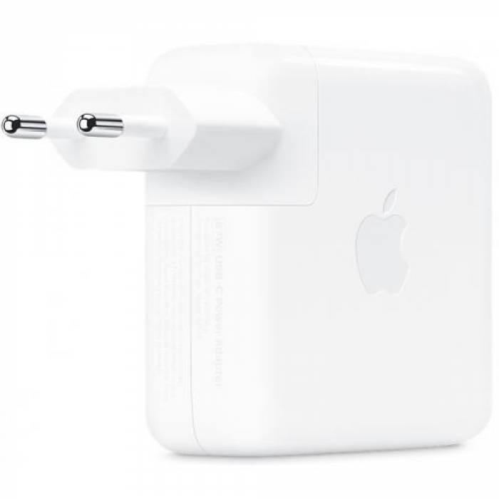 Alimentator Apple MKU63ZM/A pentru MBook Pro 13/14, 1x USB-C, 67W