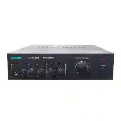 Amplificator cu mixer DSPPA MP35, 35W, 100V, intrare 3xMIC/2xAUX, 4-16 Ohmi