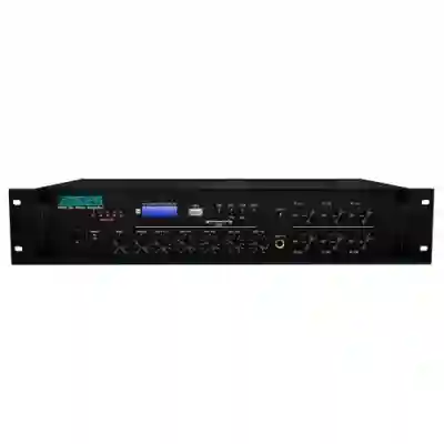 Amplificator cu mixer DSPPA MP610U, 250W, 6 zone, USB/SD/Tuner, intrare 4xMIC/3xAUX, 4-16 Ohmi