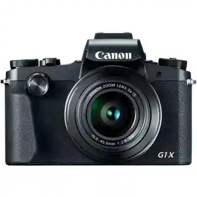 Aparat foto compact Canon PowerShot G1X Mark III, 24.2MP, Black