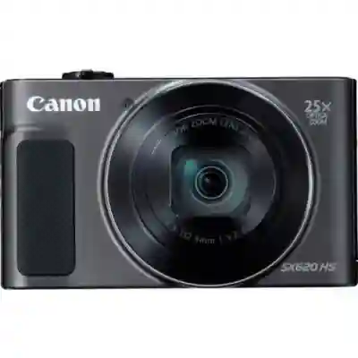 Aparat foto compact Canon PowerShot SX620 HS, 20.2MP, Black