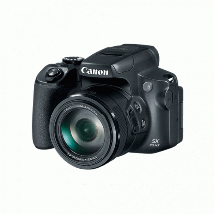 Aparat foto compact Canon PowerShot SX70 HS, 20.3MP, Black