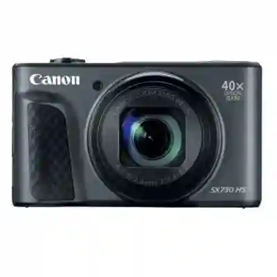 Aparat foto compact Canon PowerShot SX730 HS, 20.3MP, Black