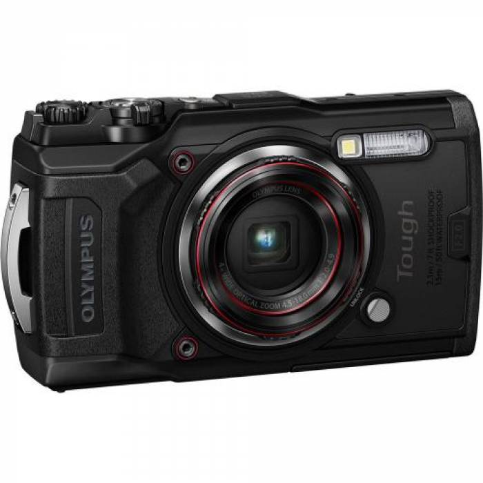 Aparat foto Compact Olympus TG-6, 12MP, Black