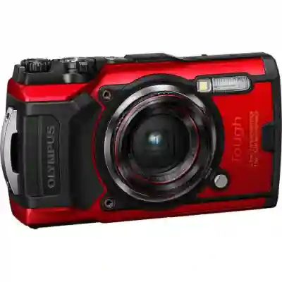 Aparat foto Compact Olympus TG-6, 12MP, Red