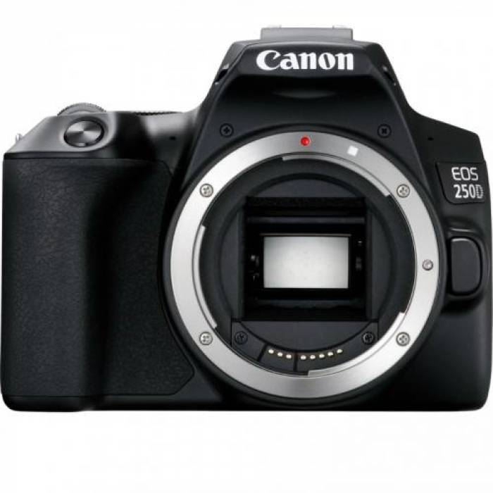 Aparat foto DSLR Canon EOS 250D, 24.1MP, Black