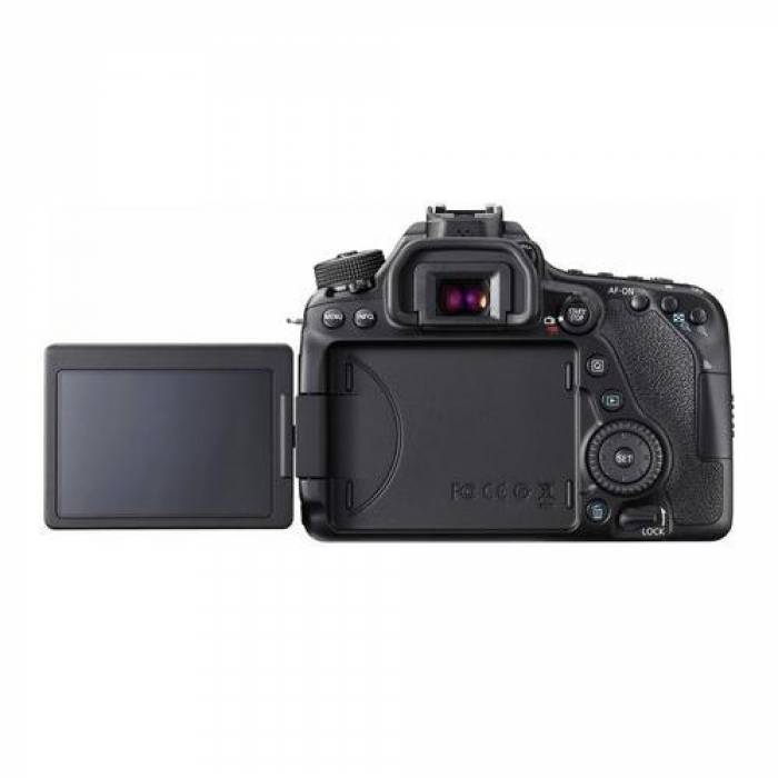Aparat foto DSLR Canon EOS 80D, 24.2MP, Black
