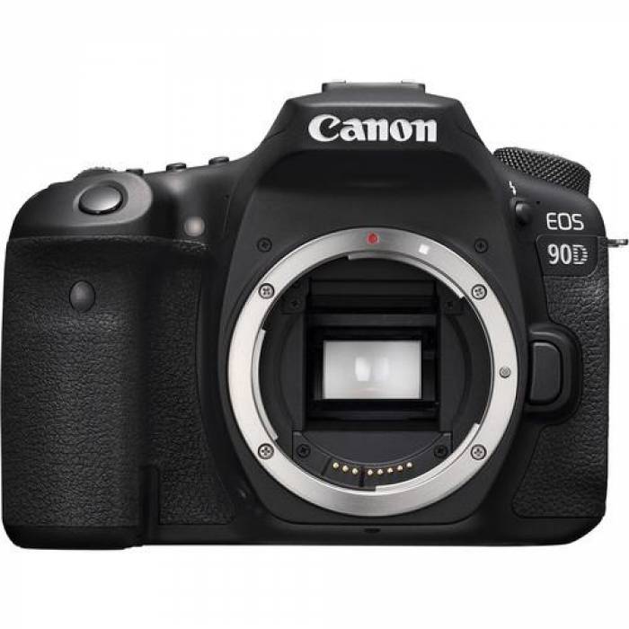 Aparat foto DSLR Canon EOS 90D Body, 32.5MP, Black