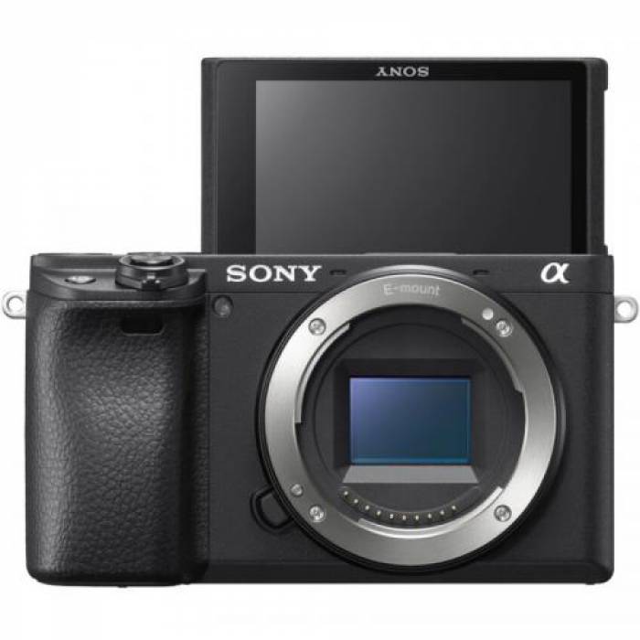 Aparat foto Mirrorless Sony 6400, 24.2 MP, Black + Obiectiv E 18-135 mm f/3.5-5.6 OSS