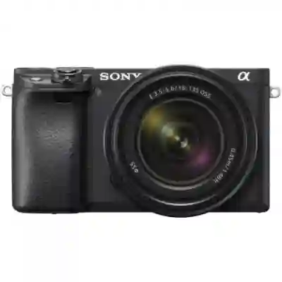 Aparat foto Mirrorless Sony 6400, 24.2 MP, Black + Obiectiv E 18-135 mm f/3.5-5.6 OSS