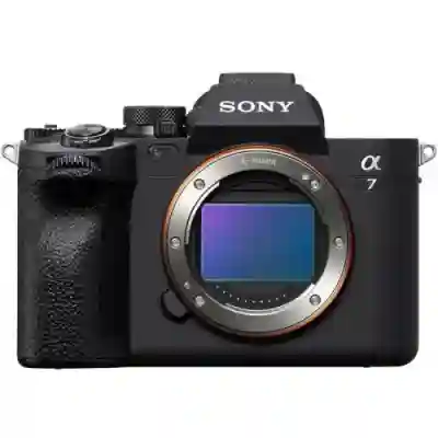 Aparat foto Mirrorless Sony Alpha IV Body Black, 33 MP, Black