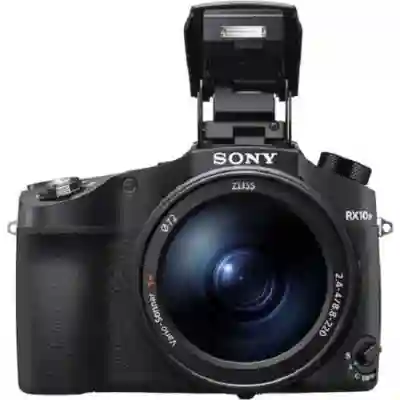Aparat foto Mirrorless Sony Cyber DSC-RX10 IV, 20.1 MP, Black + Obiectiv