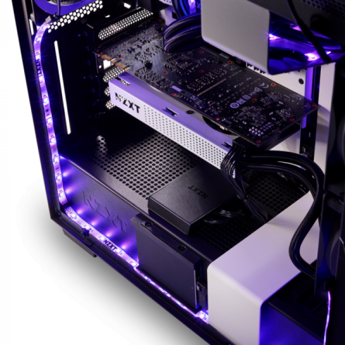 Banda LED NZXT RGB, 200mm