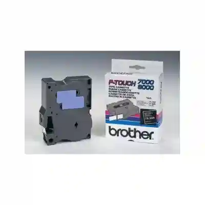 Banda termica Brother TX355, Laminata Alb - Negru