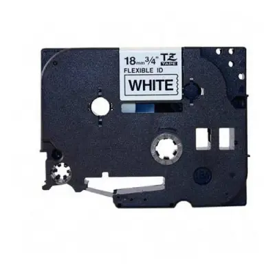 Banda termica Brother TZEFX241, Laminata Negru-Alb