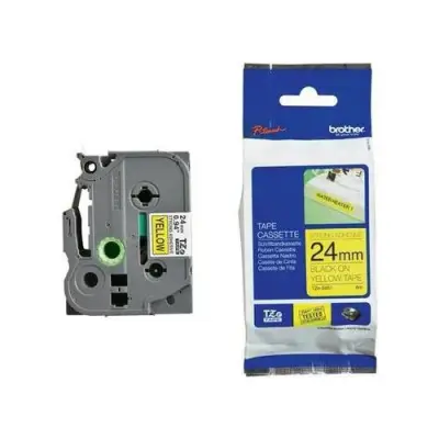 Banda termica Brother TZES651, Laminata Negru-Galben