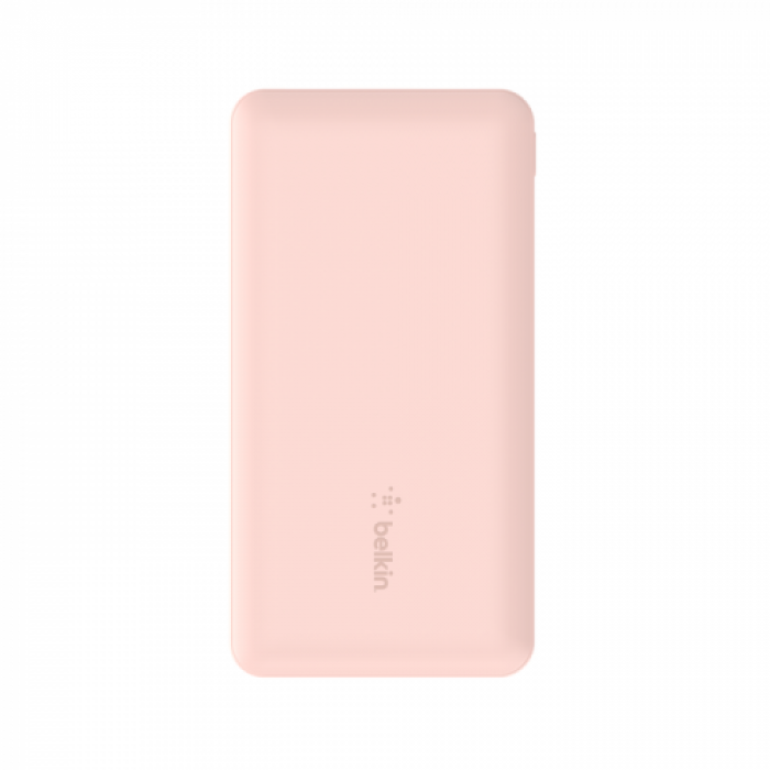 Baterie portabila Belkin Boost Charge 10K, 1x USB-C, 2x USB, 10.000mAh, Rose Gold