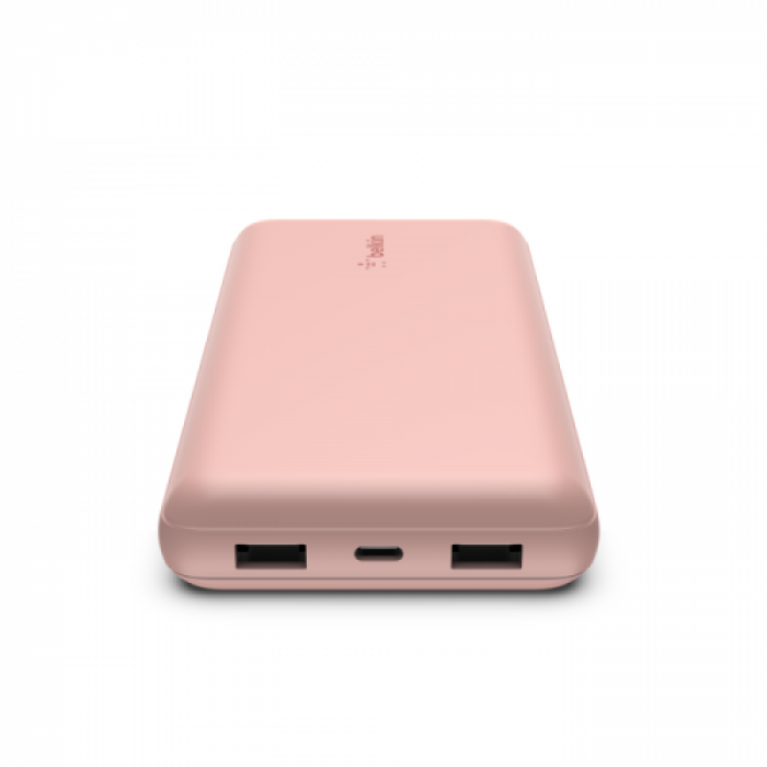 Baterie portabila Belkin Boost Charge 20K,1x USB-C, 2x USB, 20.000mAh, Rose Gold