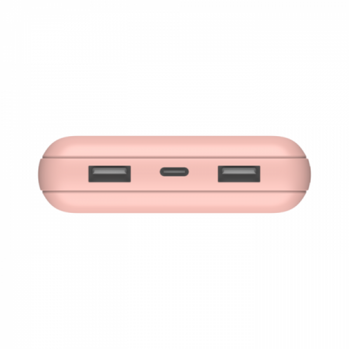 Baterie portabila Belkin Boost Charge 20K,1x USB-C, 2x USB, 20.000mAh, Rose Gold