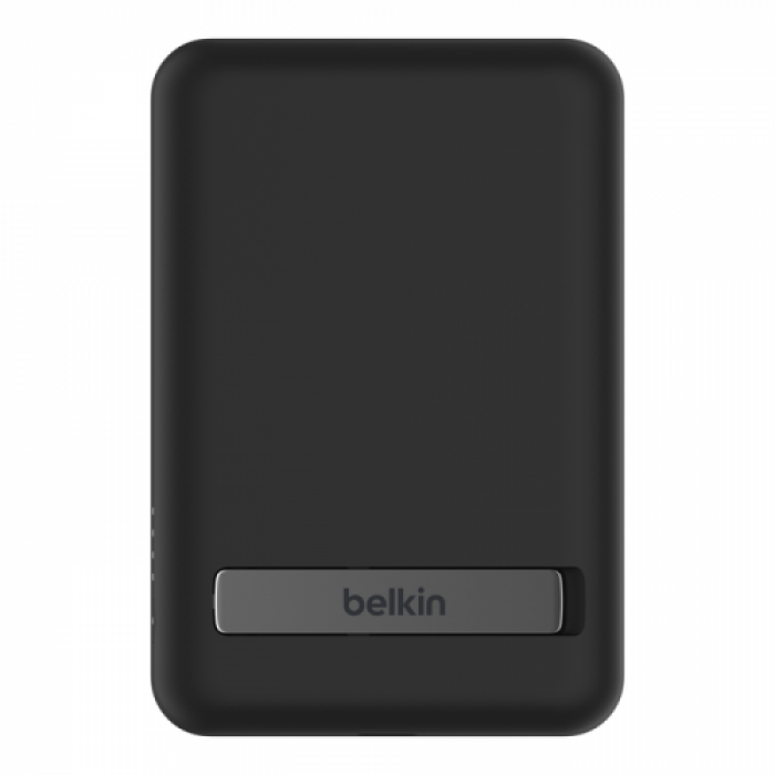 Baterie portabila Belkin Boost Charge Magnetic Wireless, 1x USB-C, 5000mAh, Black