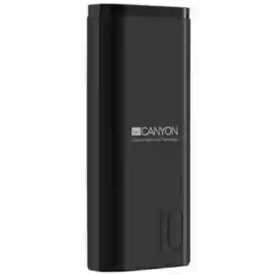 Baterie Portabila Canyon CNE-CPB010B, 10000mAh, 1x USB, Black