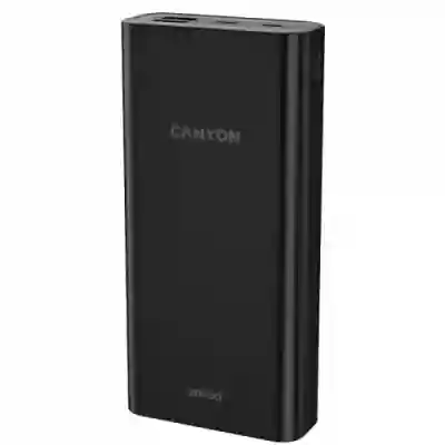 Baterie portabila Canyon PB-2001, 20000mAh, 2x USB, Black
