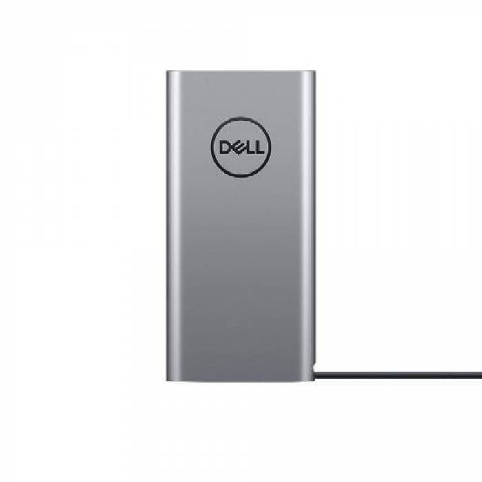 Baterie portabila Dell PW7018LC, 12000mAh, 2x USB, Black