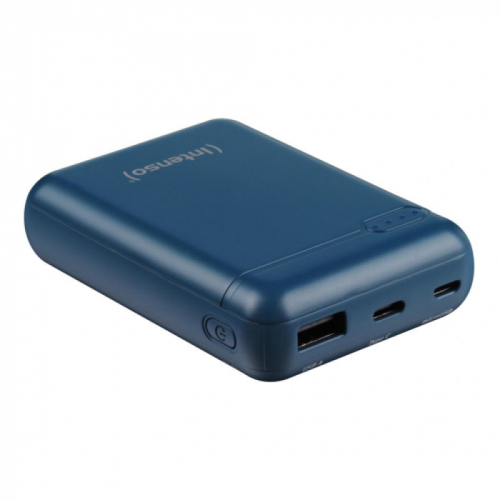 Baterie portabila Intenso XS10000, 10000mAh, 1x USB, 2x USB-C, Petrol