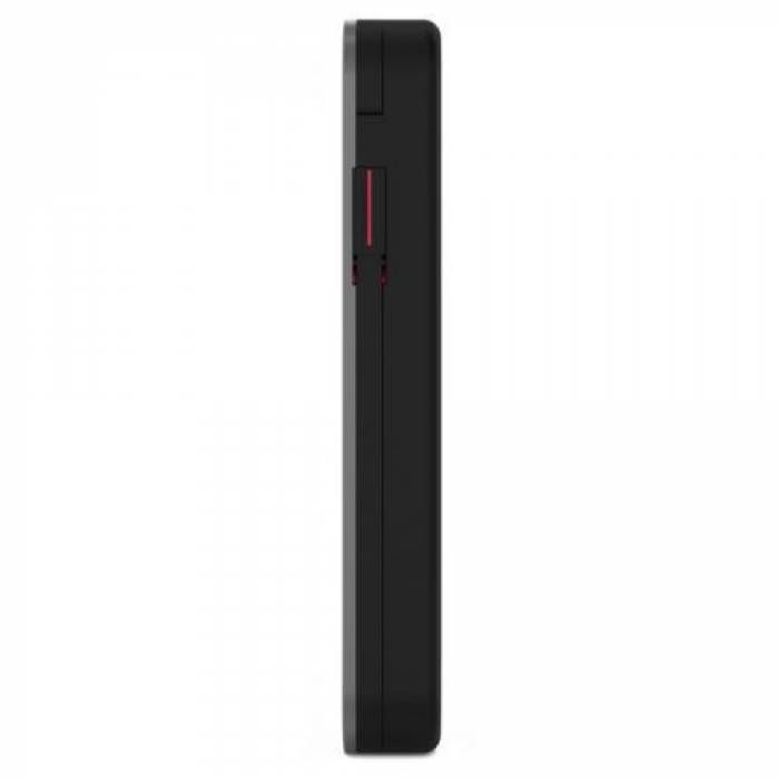 Baterie portabila Lenovo Go, 10000mAH, 1x USB-C, Storm Grey