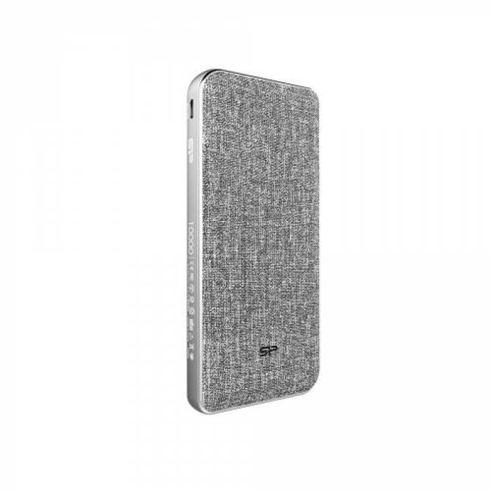 Baterie portabila Silicon Power QP77, 10000mAh, Gray