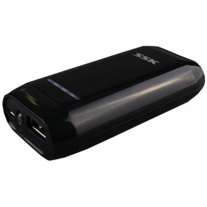 Baterie portabila SSK SRBC533, 4000mAh, 1xUSB, Black