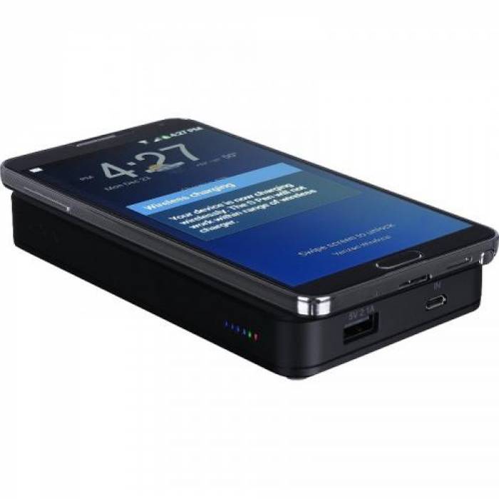 Baterie portabila Thermaltake, 10000mAh, 1x USB, Black