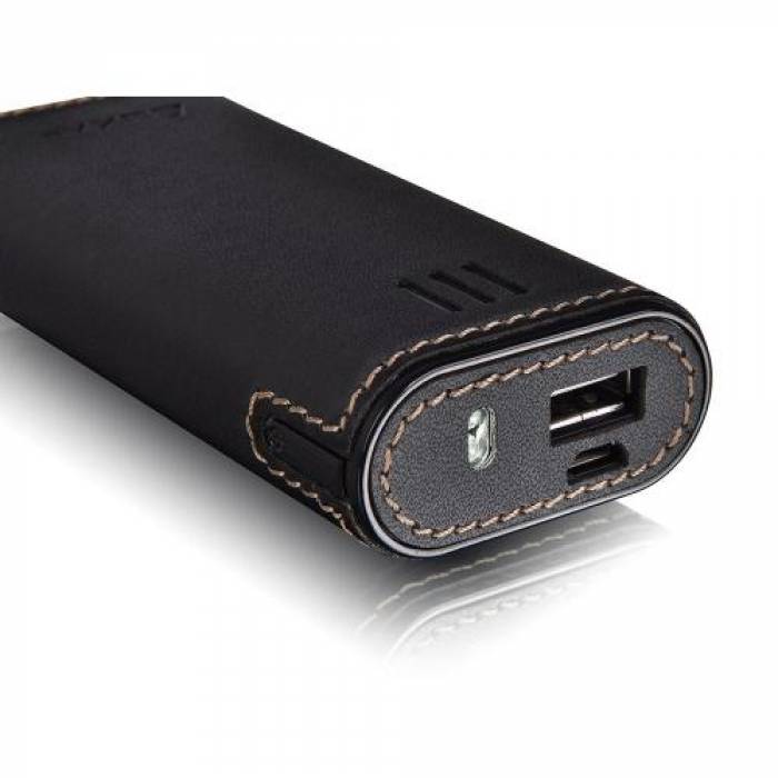 Baterie portabila Thermaltake Luxa2 PL2, 6000mAh, 1x USB, Black