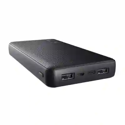 Baterie portabila Trust Primo Eco, 20000mAh, 2x USB, 1x USB-C, Black