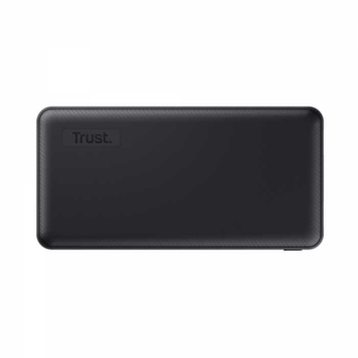 Baterie portabila Trust Primo Eco, 20000mAh, 2x USB, 1x USB-C, Black