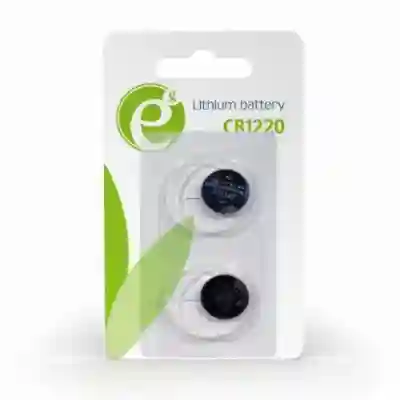 Baterii Gembird Button Cell CR1220, 2x 3V, Blister