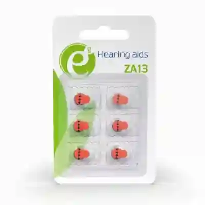 Baterii Gembird Hearing aids Button Cell ZA13, 6x 1.4V, Blister