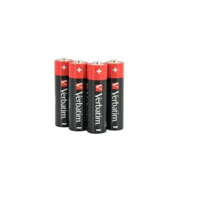 Baterii Verbatim 49500 Premium, 4x AAA, Blister
