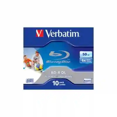 BD-R DL Verbatim 6x, 50GB, 1buc, Jewel case